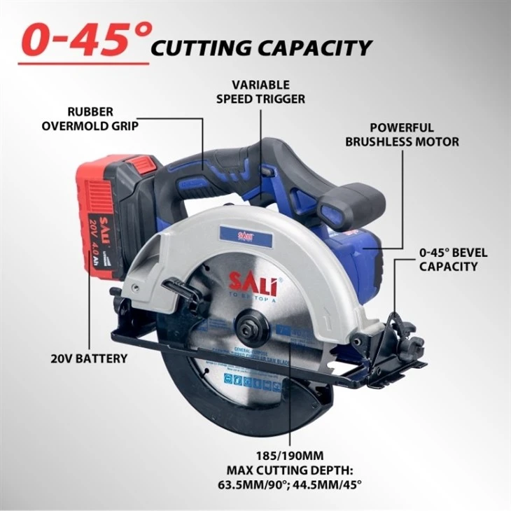 China Cordless Circular Saw 8185F